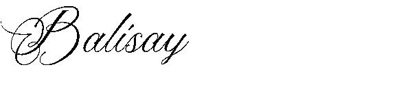 Balisay字体