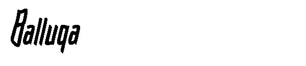 Balluqa字体