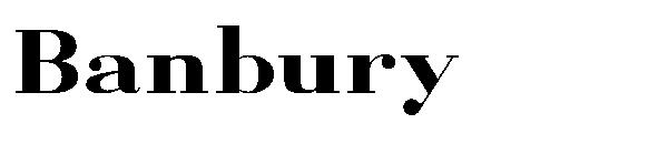 Banbury字体