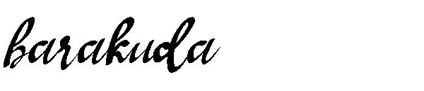 Barakuda字体