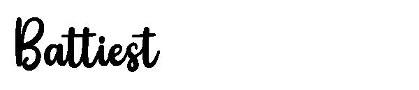Battiest字体