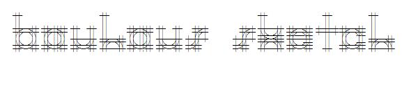 Bauhaus Sketch字体