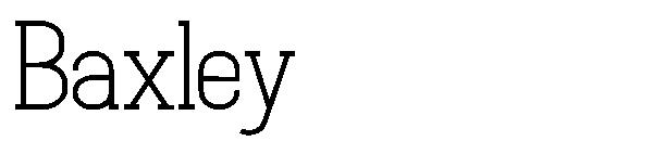 Baxley字体