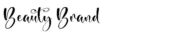 Beauty Brand字体