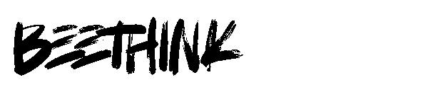 Beethink字体