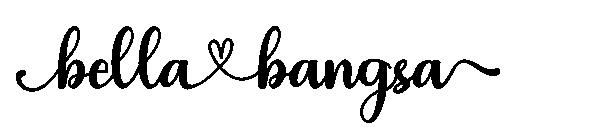 bellabangsa字体