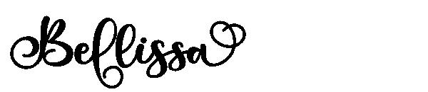 Bellissa字体