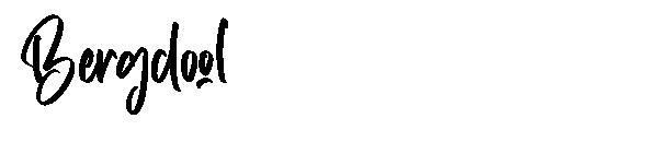 Bergdool字体