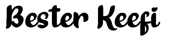 Bester Keefi字体