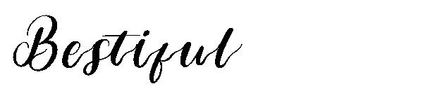 Bestiful字体