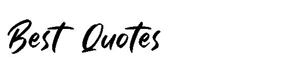 Best Quotes字体