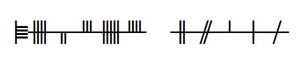 Celtic ogham字体