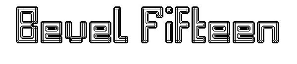 Bevel Fifteen字体