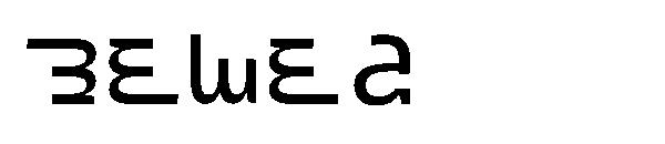 bewea字体