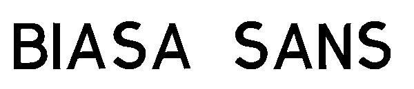 BIASA SANS字体