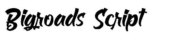 Bigroads Script字体