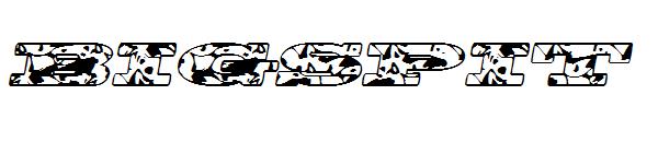 BigSpit字体