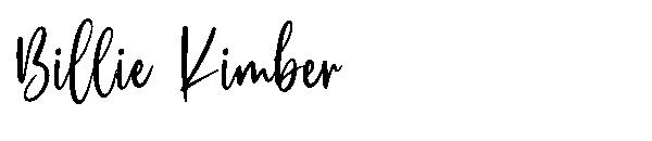 Billie Kimber字体