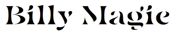 Billy Magie字体