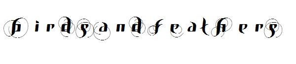 BirDSAnDFEatHerS字体