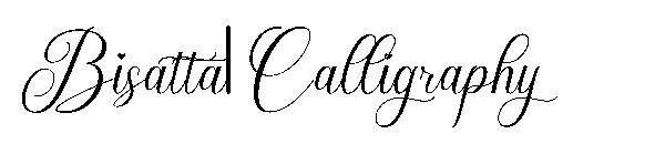 Bisatta| Calligraphy字体