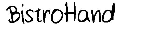 BistroHand字体