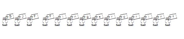 BJF Fingerprint字体