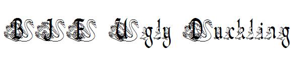 BJF Ugly Duckling字体