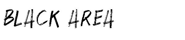 BLACK AREA字体