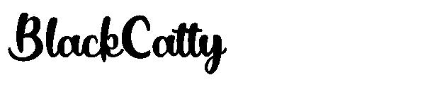 BlackCatty字体