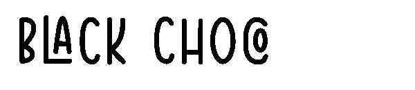 Black Choco字体