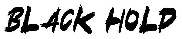 Black Hold字体
