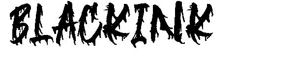 Blackink字体