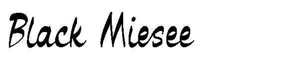 Black Miesee字体