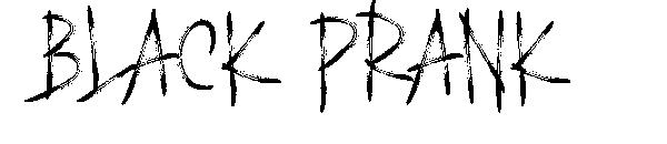 BLACK PRANK字体