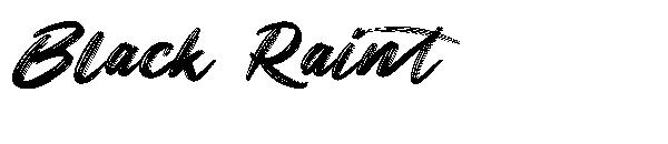 Black Raint字体