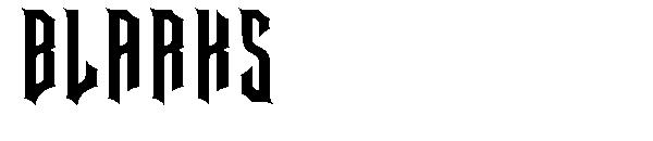 BLARKS字体