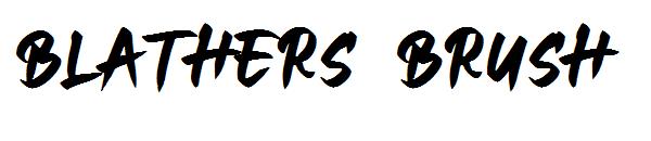Blathers Brush字体