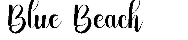 Blue Beach字体