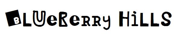 Blueberry Hills字体