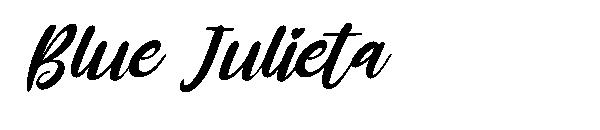Blue Julieta字体