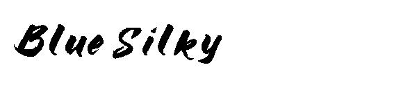 Blue Silky字体