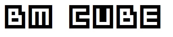 BM cube字体