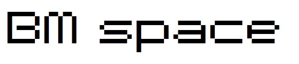 BM space字体