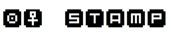 BM stamp字体