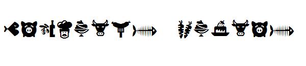 Bocartes fritos字体