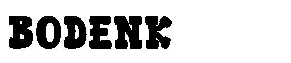 Bodenk字体
