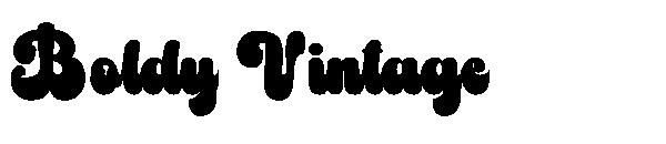Boldy Vintage字体