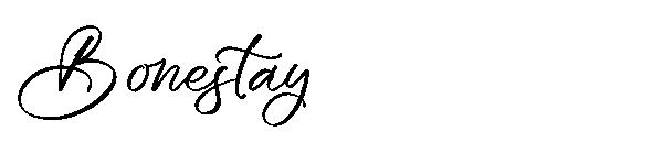 Bonestay字体