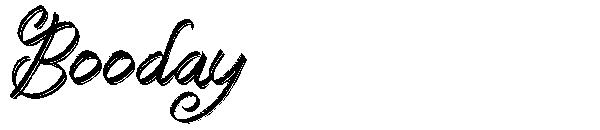 Booday字体